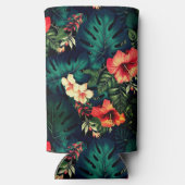 Hawaiian Print Seltzer Blikjeskoeler (Achterkant)