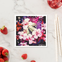 Hawaiian Print Servet
