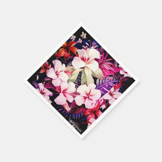 Hawaiian Print Servet (Hoek)