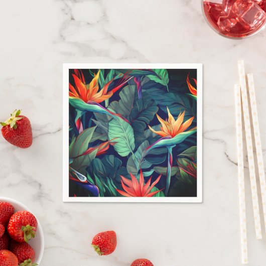 Hawaiian Print Servet (Insitu)