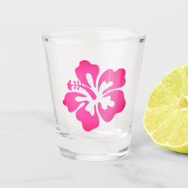 Hawaiian Print Shot Glas