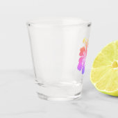 Hawaiian Print Shot Glas (Links)