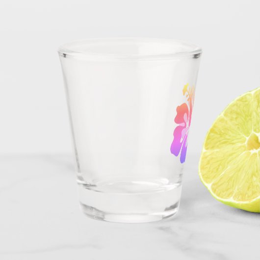 Hawaiian Print Shot Glas (Links)