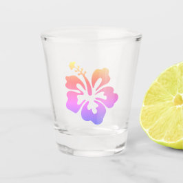 Hawaiian Print Shot Glas