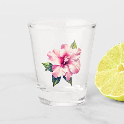 Hawaiian Print Shot Glas (Voorkant)