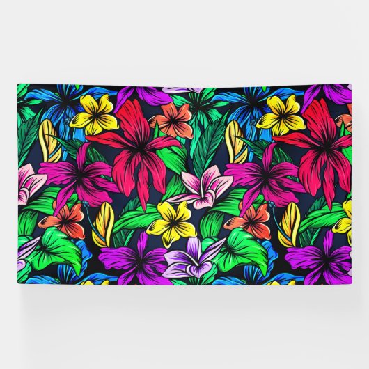 Hawaiian Print Spandoek (Horizontaal)