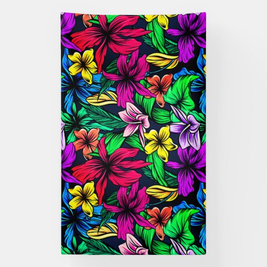 Hawaiian Print Spandoek (Verticaal)