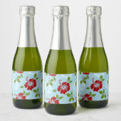 Hawaiian Print Sparkling Wijnetiket (Flessen)