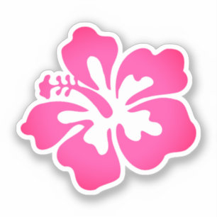 Hawaiian Print Sticker