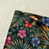 Hawaiian Print Strandlaken (In situ)
