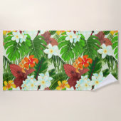 Hawaiian Print Strandlaken (Voorkant)