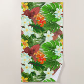 Hawaiian Print Strandlaken (Voorkant)