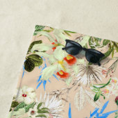 Hawaiian Print Strandlaken (In situ)