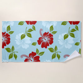 Hawaiian Print Strandlaken