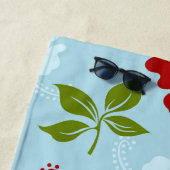 Hawaiian Print Strandlaken (In situ)