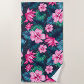 Hawaiian Print Strandlaken (Voorkant)