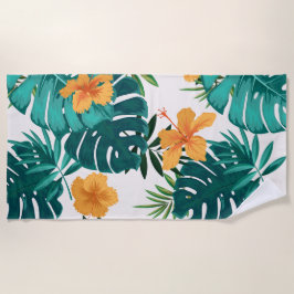Hawaiian Print Strandlaken