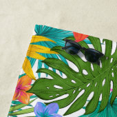 Hawaiian Print Strandlaken (In situ)