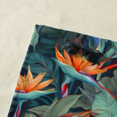 Hawaiian Print Strandlaken (In situ)