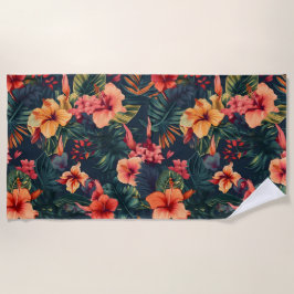 Hawaiian Print Strandlaken