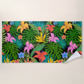 Hawaiian Print Strandlaken (Voorkant)