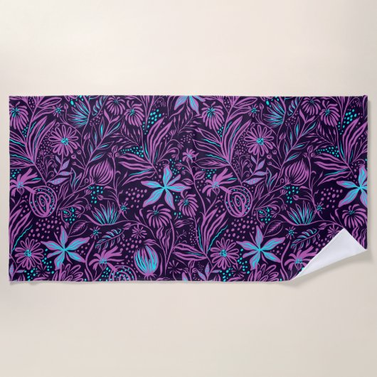 Hawaiian Print Strandlaken (Voorkant)