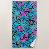 Hawaiian Print Strandlaken (Voorkant)