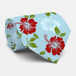 Hawaiian Print Stropdas