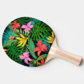 Hawaiian Print Tafeltennisbatje (Zijkant)