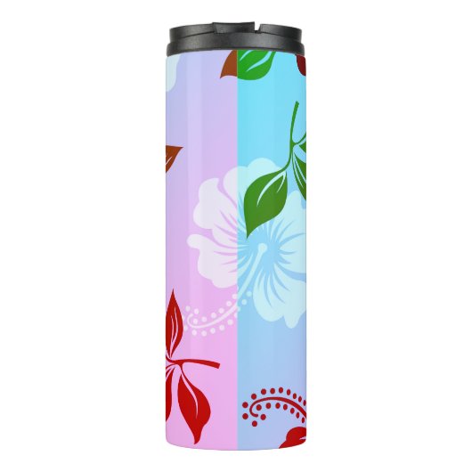Hawaiian Print Thermosbeker (Achterkant)