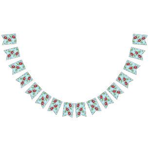 Hawaiian Print Vlaggetjes