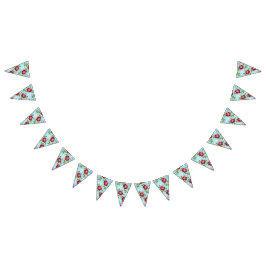 Hawaiian Print Vlaggetjes