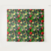 Hawaiian Print Wandkleed (Voorkant (horizontaal))