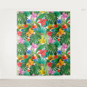 Hawaiian Print Wandkleed (Voorkant)