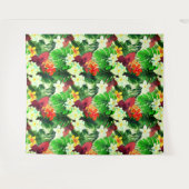 Hawaiian Print Wandkleed (Voorkant (horizontaal))