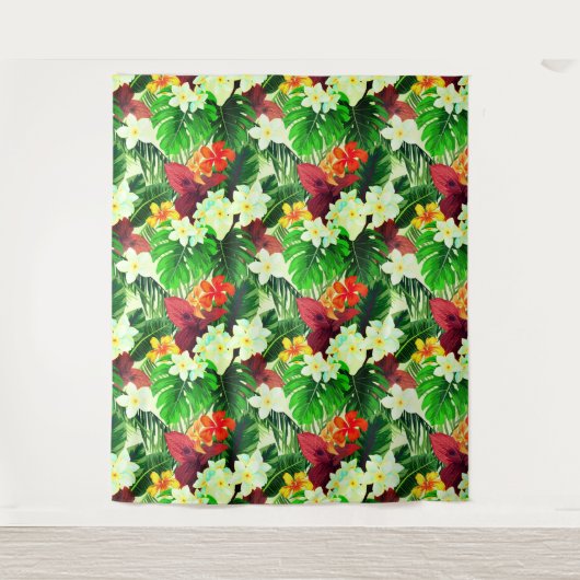 Hawaiian Print Wandkleed (Voorkant)