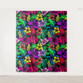 Hawaiian Print Wandkleed (Voorkant)