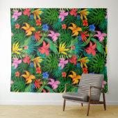 Hawaiian Print Wandkleed (In Situ (horizontaal))