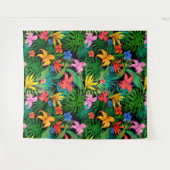 Hawaiian Print Wandkleed (Voorkant (horizontaal))