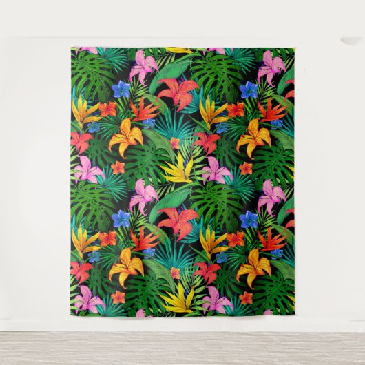 Hawaiian Print Wandkleed (Voorkant)