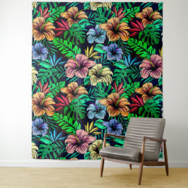 Hawaiian Print Wandkleed