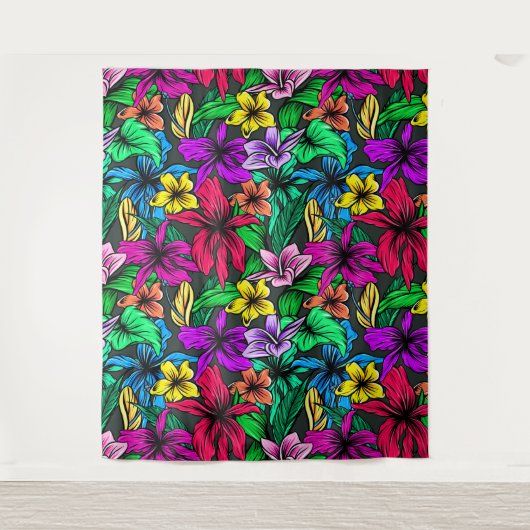 Hawaiian Print Wandkleed (Voorkant)