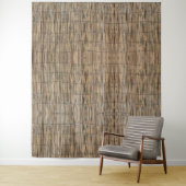 Hawaiian Print Wandkleed (In situ)