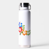 Hawaiian Print Waterfles (Achterkant)