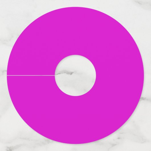 Hawaiian Print Wijnglaslabel (Achterkant)