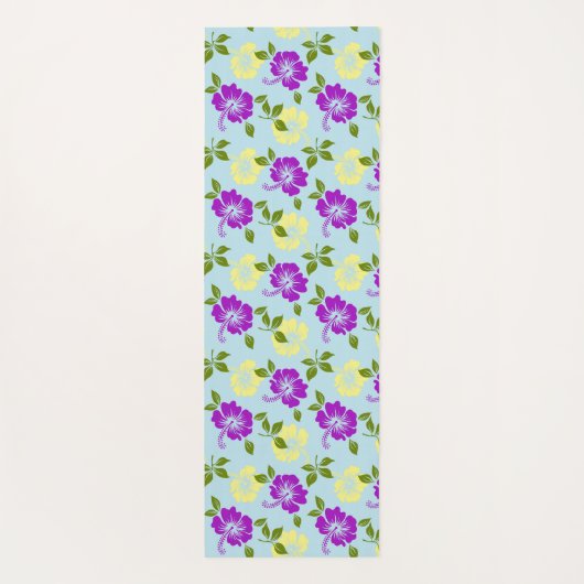 Hawaiian Print Yogamat (Achterkant)