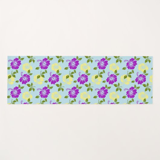 Hawaiian Print Yogamat (Voorkant (horizontaal))