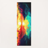 Hawaiian Print Yogamat (Voorkant)