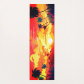 Hawaiian Print Yogamat (Achterkant)