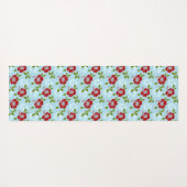 Hawaiian Print Yogamat (Achterkant (horizontaal))